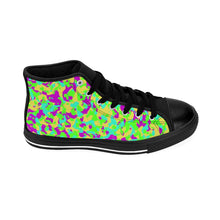 Load image into Gallery viewer, 80’s Camouflage Pattern Men's High-top Sneakers
